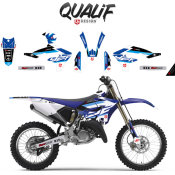 Kit déco UP Qualif Yamaha YZ 125 et 250 (2015 à 2020) 